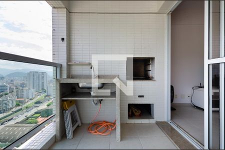Varanda de apartamento para alugar com 2 quartos, 77m² em José Menino, Santos