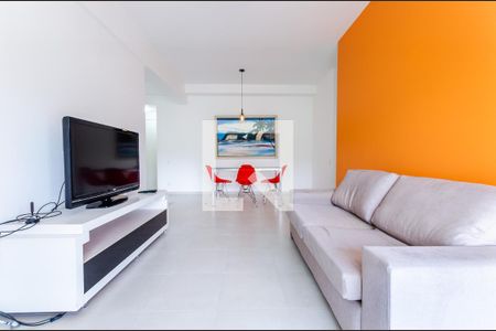 Sala de apartamento para alugar com 2 quartos, 77m² em José Menino, Santos