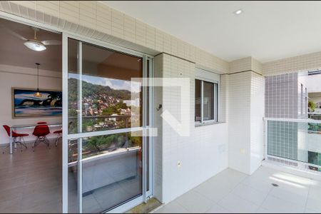 Varanda de apartamento para alugar com 2 quartos, 77m² em José Menino, Santos