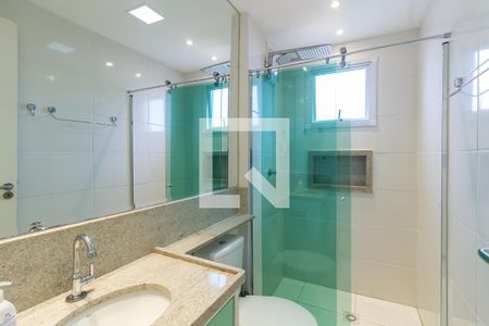 Apartamento para alugar com 110m², 3 quartos e 2 vagas Apartamento para alugar com 110m², 3 quartos e 2 vagasBanheiro da suíte
