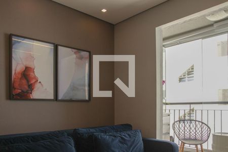 Sala de TV de apartamento à venda com 1 quarto, 38m² em Jardim Ampliação, São Paulo