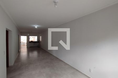 Sala - Cozinha de casa para alugar com 3 quartos, 80m² em Distrito de Bonfim Paulista, Ribeirão Preto