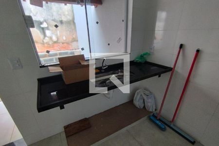 Sala - Cozinha de casa para alugar com 3 quartos, 80m² em Distrito de Bonfim Paulista, Ribeirão Preto