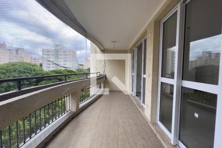Varanda de apartamento para alugar com 4 quartos, 160m² em Indianópolis, São Paulo
