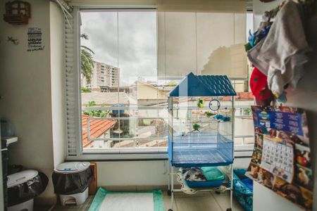 Varanda / Área de Serviço de apartamento à venda com 2 quartos, 52m² em Saúde, São Paulo