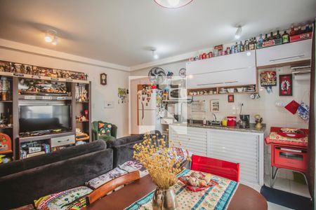 Sala / Cozinha de apartamento à venda com 2 quartos, 52m² em Saúde, São Paulo