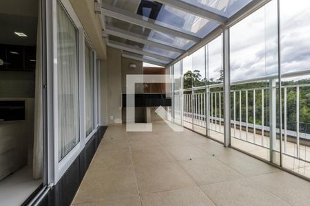Varanda de apartamento à venda com 1 quarto, 80m² em Tamboré, Santana de Parnaíba