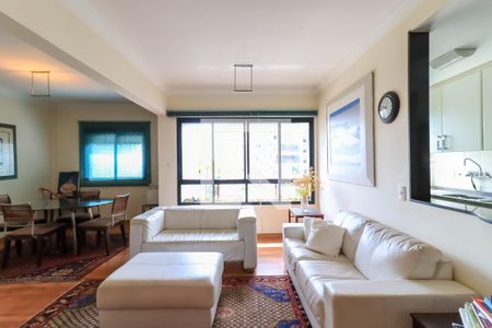 Sala de apartamento à venda com 2 quartos, 105m² em Vila Andrade, São Paulo