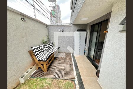 Varanda Sala de apartamento à venda com 1 quarto, 60m² em Vila Dom Pedro Ii, São Paulo