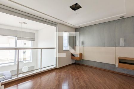 Quarto da suíte de apartamento para alugar com 1 quarto, 60m² em Rudge Ramos, São Bernardo do Campo