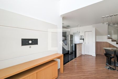 Sala de apartamento para alugar com 1 quarto, 60m² em Rudge Ramos, São Bernardo do Campo