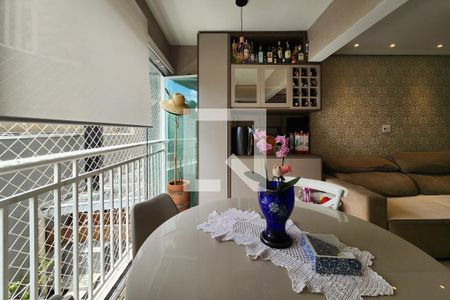 Varanda Gourmet de apartamento à venda com 2 quartos, 74m² em Santa Maria, São Caetano do Sul