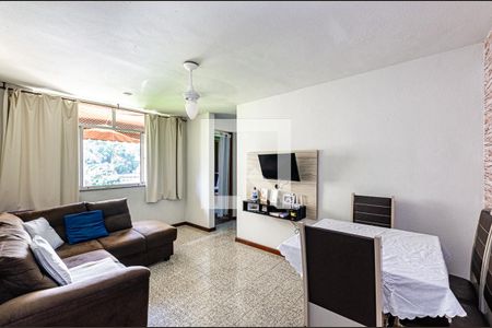 Sala de apartamento para alugar com 2 quartos, 54m² em Cubango, Niterói