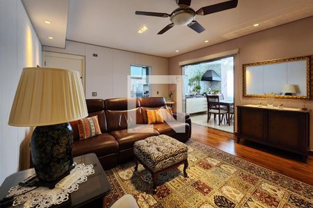 Sala de apartamento à venda com 3 quartos, 98m² em Santa Paula, São Caetano do Sul