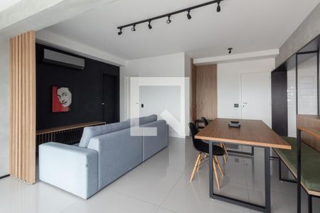 Sala de apartamento à venda com 1 quarto, 73m² em Cerqueira César, São Paulo
