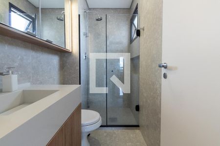 Apartamento à venda com 73m², 1 quarto e 1 vagaSuíte - banheiro