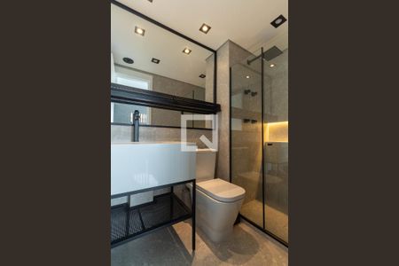 Apartamento à venda com 73m², 1 quarto e 1 vagaBanheiro principal 