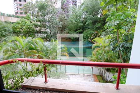 Vista da Sala  de apartamento para alugar com 1 quarto, 43m² em Vila Andrade, São Paulo