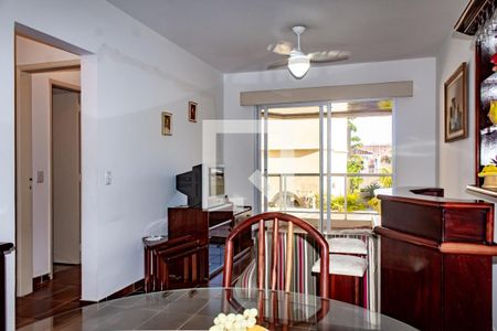Sala de apartamento para alugar com 2 quartos, 85m² em Jardim Santa Genoveva, Guarujá