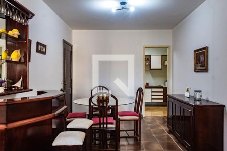 Sala de apartamento para alugar com 2 quartos, 85m² em Jardim Santa Genoveva, Guarujá
