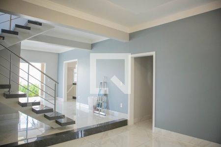 Sala de casa de condomínio para alugar com 3 quartos, 276m² em Chácaras Acaraí, Hortolândia