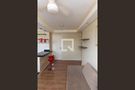 Sala de apartamento para alugar com 2 quartos, 47m² em Loteamento Parque São Martinho, Campinas