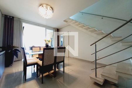 Sala de Jantar de casa de condomínio à venda com 3 quartos, 350m² em Swiss Park, Campinas