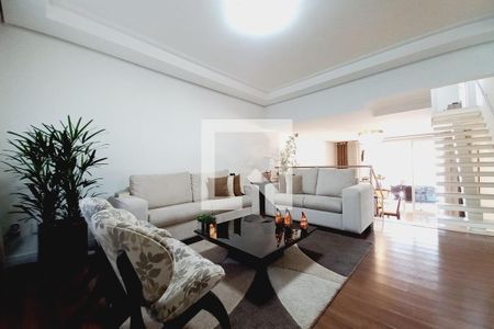 Sala de casa de condomínio à venda com 3 quartos, 350m² em Swiss Park, Campinas