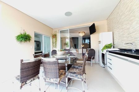 Casa de condomínio à venda com 350m², 3 quartos e 10 vagasÁrea comum - Churrasqueira