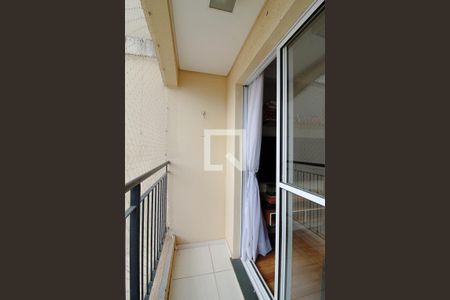 Varanda da Sala de apartamento à venda com 2 quartos, 55m² em Vila Andrade, São Paulo