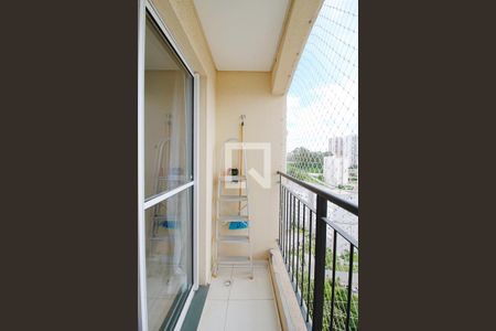 Varanda da Sala de apartamento à venda com 2 quartos, 55m² em Vila Andrade, São Paulo