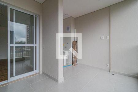 Varanda da Sala de apartamento para alugar com 2 quartos, 64m² em Vila Andrade, São Paulo