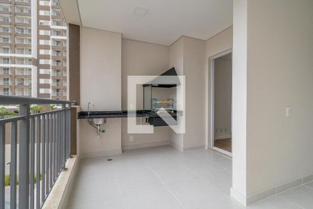 Varanda da Sala de apartamento para alugar com 2 quartos, 64m² em Vila Andrade, São Paulo