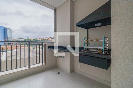 Varanda da Sala de apartamento para alugar com 2 quartos, 64m² em Vila Andrade, São Paulo
