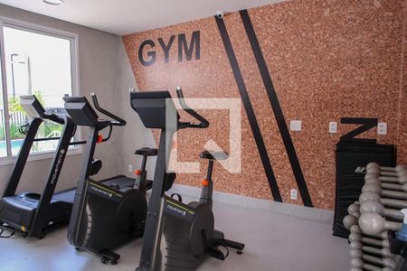 Apartamento para alugar com 32m², 1 quarto e sem vaga Apartamento para alugar com 32m², 1 quarto e sem vagaÁrea comum - Academia