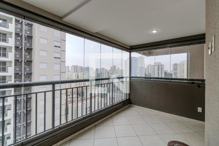 Varanda Sala de apartamento para alugar com 2 quartos, 81m² em Vila Andrade, São Paulo