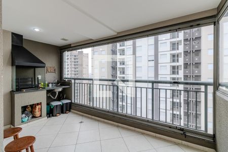 Varanda Sala de apartamento para alugar com 2 quartos, 81m² em Vila Andrade, São Paulo