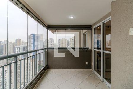 Varanda Sala de apartamento para alugar com 2 quartos, 81m² em Vila Andrade, São Paulo