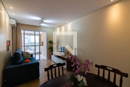 Sala de apartamento à venda com 3 quartos, 82m² em Chácara Santo Antônio (zona Sul), São Paulo