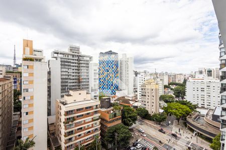Quarto - Vista de apartamento para alugar com 1 quarto, 19m² em Pinheiros, São Paulo