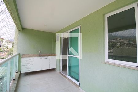 Varanda de apartamento à venda com 2 quartos, 70m² em Freguesia de Jacarepaguá, Rio de Janeiro
