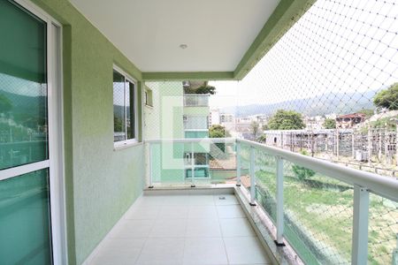 Varanda de apartamento para alugar com 2 quartos, 70m² em Freguesia de Jacarepaguá, Rio de Janeiro