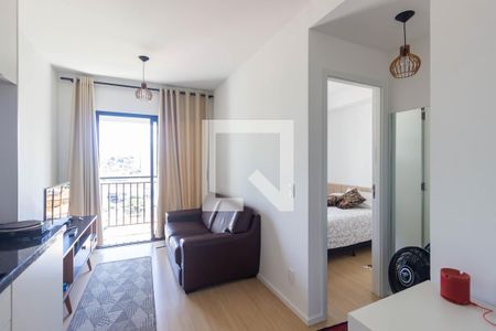 Sala e Cozinha de apartamento para alugar com 1 quarto, 32m² em Butantã, São Paulo