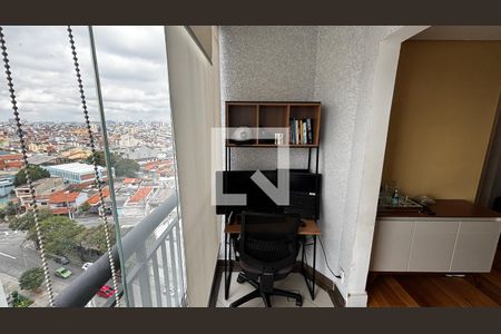 Varanda da Sala de apartamento à venda com 3 quartos, 65m² em Utinga, Santo André