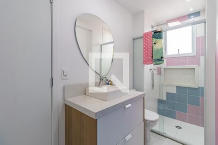 Apartamento à venda com 109m², 3 quartos e 2 vagasBanheiro Americano Quartos 1 e 2