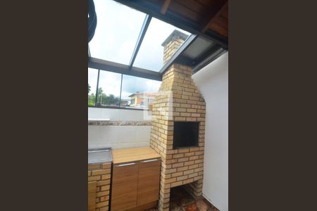 Churrasqueira de casa de condomínio para alugar com 2 quartos, 83m² em Estância Velha, Canoas