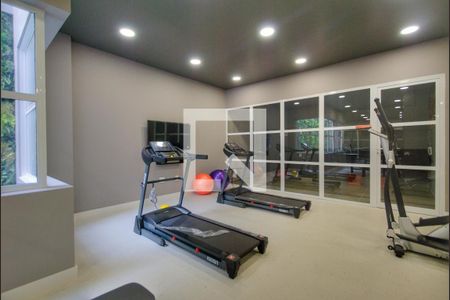 Studio para alugar com 28m², 1 quarto e sem vagaÁrea comum - Academia