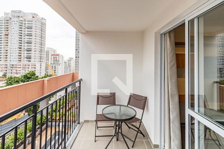 Studio para alugar com 28m², 1 quarto e sem vagaStudio - Varanda