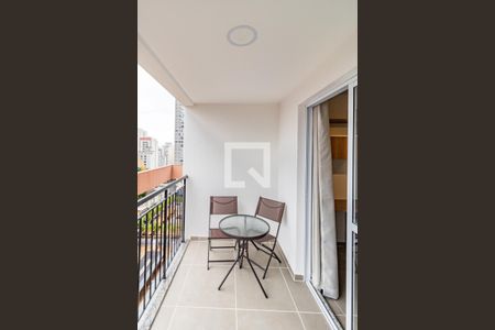 Studio para alugar com 28m², 1 quarto e sem vagaStudio - Varanda