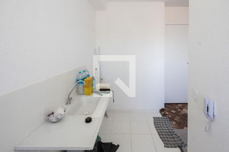 Cozinha de apartamento para alugar com 2 quartos, 45m² em Jardim Imperador (zona Leste), São Paulo